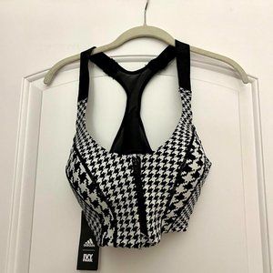 Ivy Park House of Ivy Houndstooth Sports Bra / Top